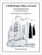 I Will Praise Thee, O Lord SATB choral sheet music cover
